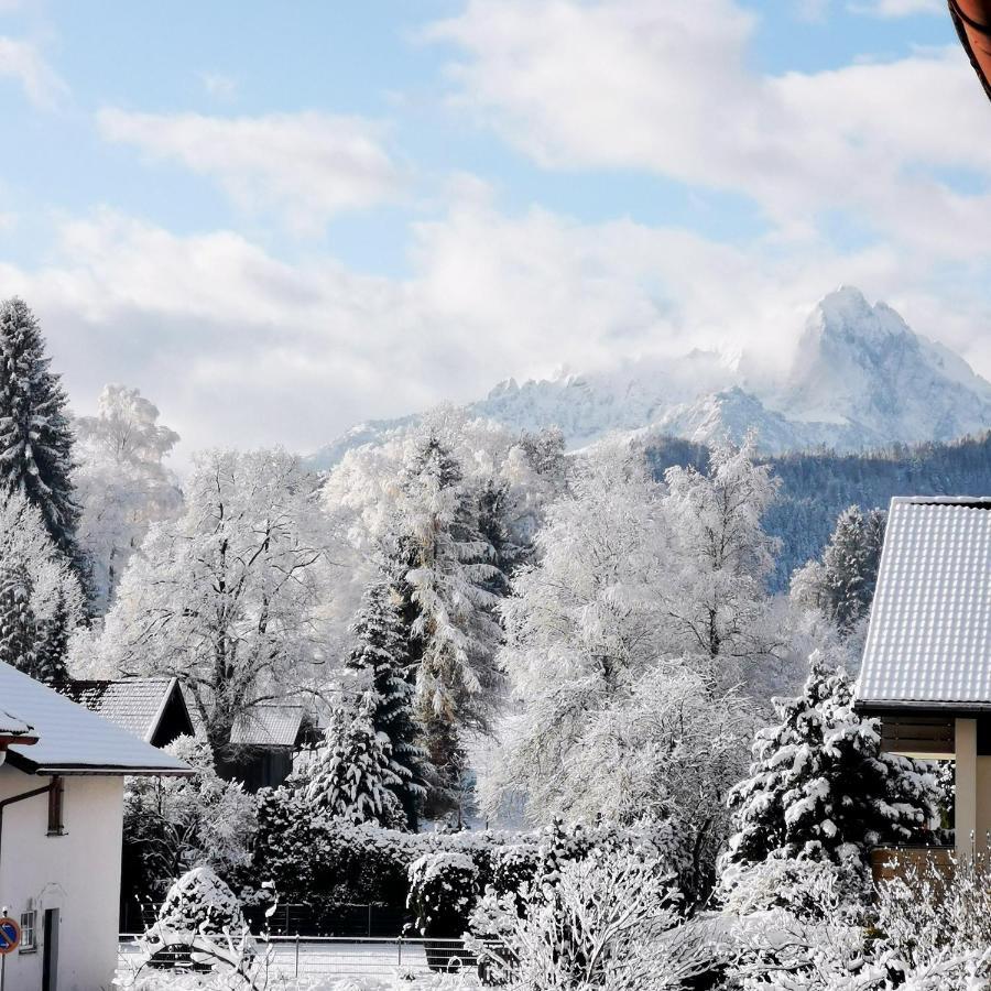 Ludwigslust - Ferienappartement Mit Bergblick شفانغو المظهر الخارجي الصورة